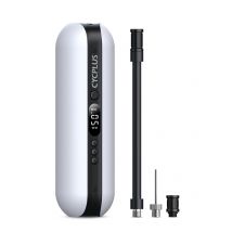 Cycplus  A2 PRO Wit fietspomp oplaadbaar  Wit  Zwart