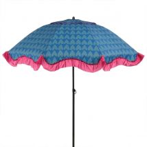 Edelman Mitchell Stokparasols   Blauw