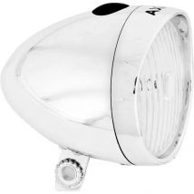 Axa  koplamp Classic tour batterij 4 lux zilve  Zilver