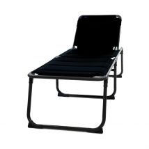 Travellife  Barletta Ligbed Relax  Zwart