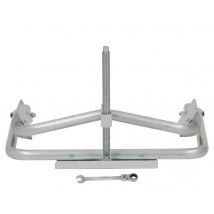 Milenco  leveller Aluminium  Zilver