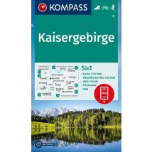 Kompass wandelkaart 9 Kaisergebirge