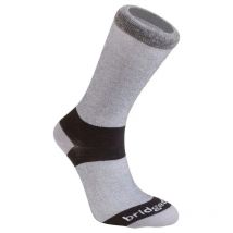 Bridgedale  Liner Coolmax Crew 2-pack Heren  Grijs  Zwart