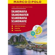 Marco Polo wegenatlas Scandinavie