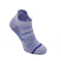 Wrightsock  Coolmesh Low Tab sokken  Blauw-Grijs