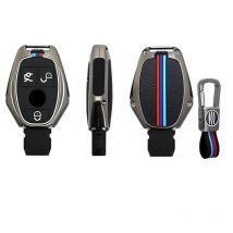 Dutch Shield   Sleutelhoesje  Mercedes A3  Grijs  Zwart