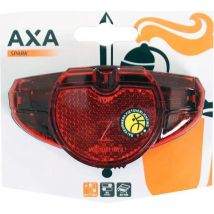 Axa  achterlicht Spark batterij 50/80mm  Rood
