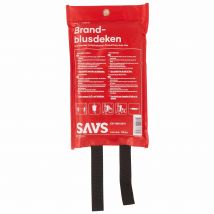 Savs  Blusdeken  160 x 180 cm  Rood