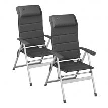 Campout  Standenstoel  2 Stuks  7-standen  Antraciet