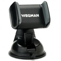 Wegman  Telefoonhouder Auto Zuignap  Dashboard / Raam  Zwart