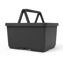 Basky Fietsmand  Black  Zwart