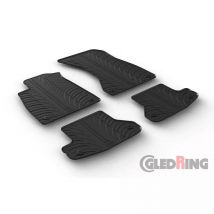 Gledring Audi A5 Coupe 12/2016  Rubbermatten  Zwart