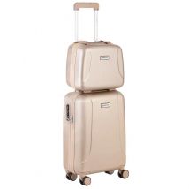 Carryon  Skyhopper Handbagage en beautycase  Champagne