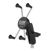Ram Mount s telefoonhouder op M8 bout motor  Zwart
