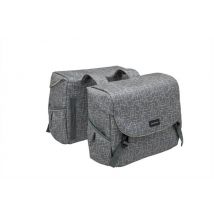 New Looxs  Dubbele Fietstas Mondi Joy 38 Liter  Grijs