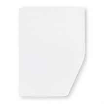 Walra  Jersey hoeslaken Frans bed rechts  Wit