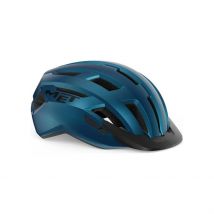 Met  Fietshelm Allroad  Elektrisch blauw