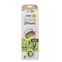 Sidas 3 Feet Mid  Inlegzolen  Kleurloos   XXL