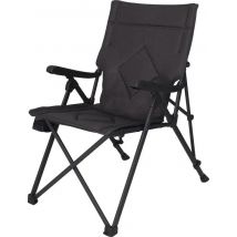 Eurotrail  Latina Verstelbare Campingstoel  Zwart