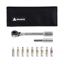 Granite  Rock’n’Roll Fietsreparatieset  Zwart