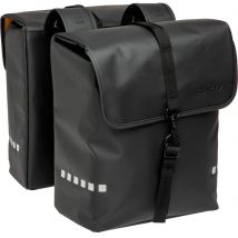 New Looxs  fietstas dubbel Odense black 39L  Zwart