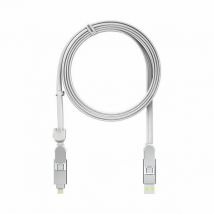 Rolling Square   Oplaadkabel  inCharge 2M  Wit