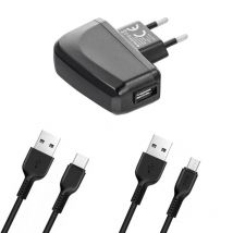 Bluestar  Oplader Geschikt Voor Alle Ereaders  Zwart