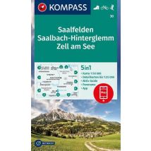 Kompass wandelkaart 30 Saalfelden