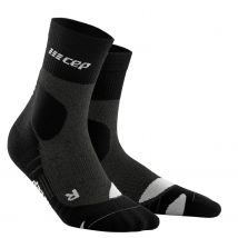 Cep  Hiking Merino Mid-Cut Compressie Heren  Dark_gray-Light_gray
