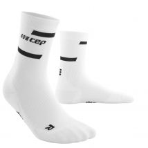 Cep  Run Mid-Cut Compressie Sokken Dames  Wit