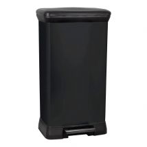 Curver  Decobin Prullenbak  50L  Zwart  Zwart