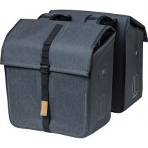 Basil  tas dubbel Urban dry charcoal melee 50L  Donker Grijs