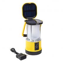 Rextech  solar lantaarn Clap  USB lader  Geel