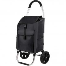 Strex  Boodschappentrolley  Opvouwbaar  Zwart