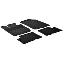 Gledring Dacia Duster 2010-2015  Rubbermatten  Zwart