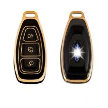 Dutch Shield  Sleutelhoesje  Ford goud K3  Zwart-Goud