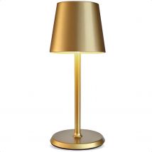 Goliving  Essence Tafellamp Oplaadbaar  26cm  Goud