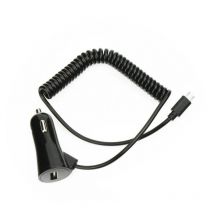 Bluestar  Auto Oplader Micro USB + USB poort  Zwart