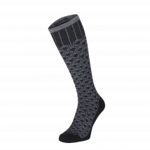 Sockwell Deco Dot  Compressiesok  Dames  Zwart