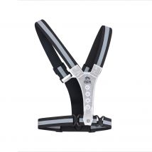 Hen Sportsgear   Reflectievest  Hardloopvest USB  Zwart