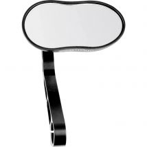 Ergotec  spiegel M-88 aluminium zwart  Zwart