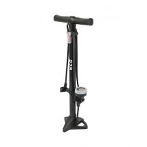 R2B  Fietspomp met Drukmeter  Vloerpomp  Zwart