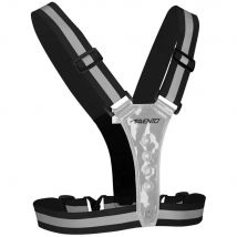 Avento  Hardloopvest met Ledverlichting  Zwart  Zwart