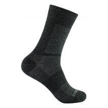 Wrightsock  Coolmesh Merino Crew Unisex  Donkergrijs  Licht Grijs