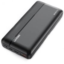 Luvego   Powerbank 20.000 mAh  USB-C  Zwart
