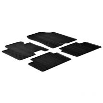 Gledring Hyundai Santa Fe III 2012-2018  Rubbermatten  Zwart
