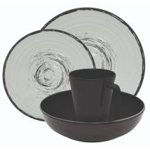 Eurotrail  Serviesset Isla 16-delig  Wit