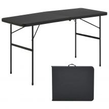 Goliving  Inklapbare Tafel  122x60x74cm  Zwart
