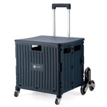 Packaway  Boodschappenkrat  Trapwielen  Blauw