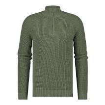 Loop.a Life Cotton zip  Trui heren  Olijfgroen   L